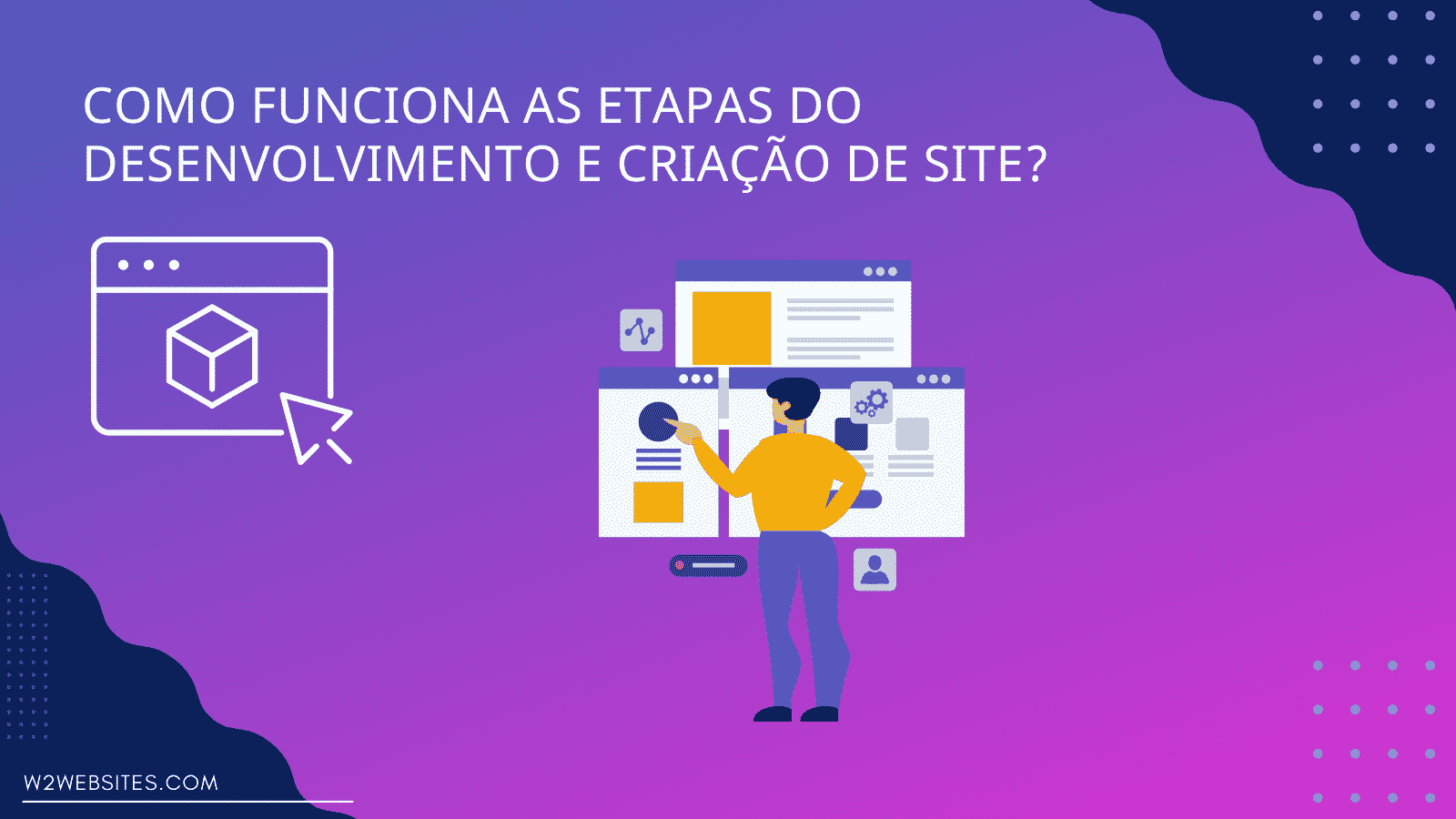 Como funciona as etapas do desenvolvimento e criação de site