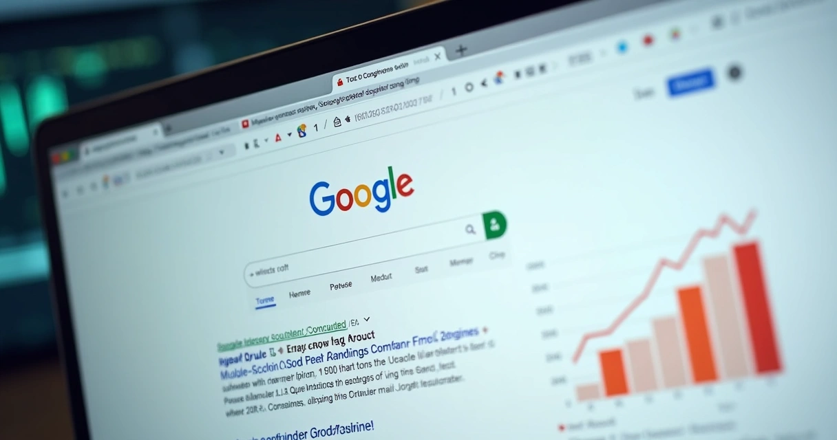 Página de resultados do Google com site no topo do ranking