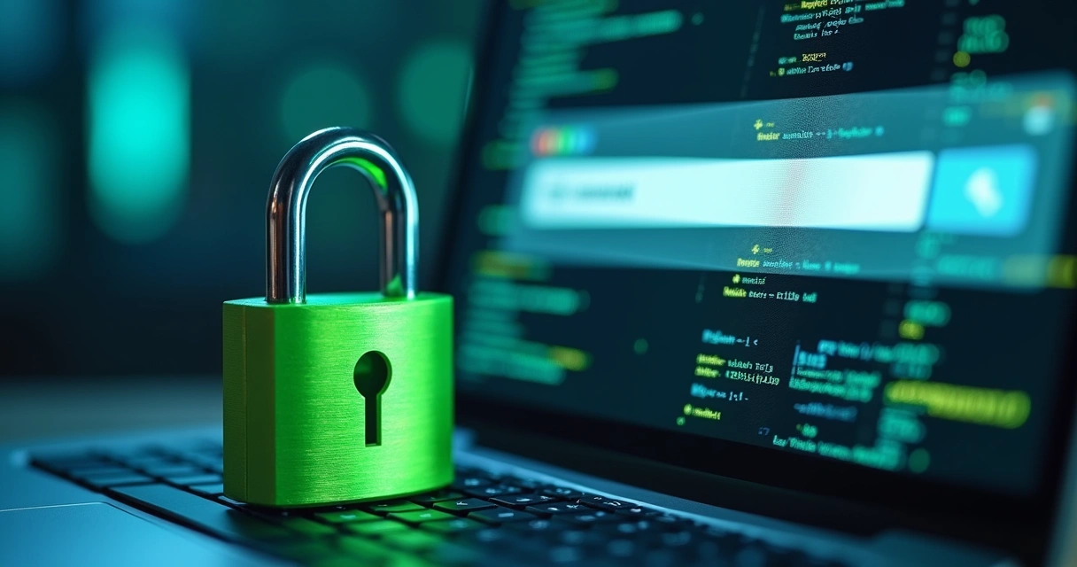 Certificado SSL em destaque próximo a cadeado verde e site aberto