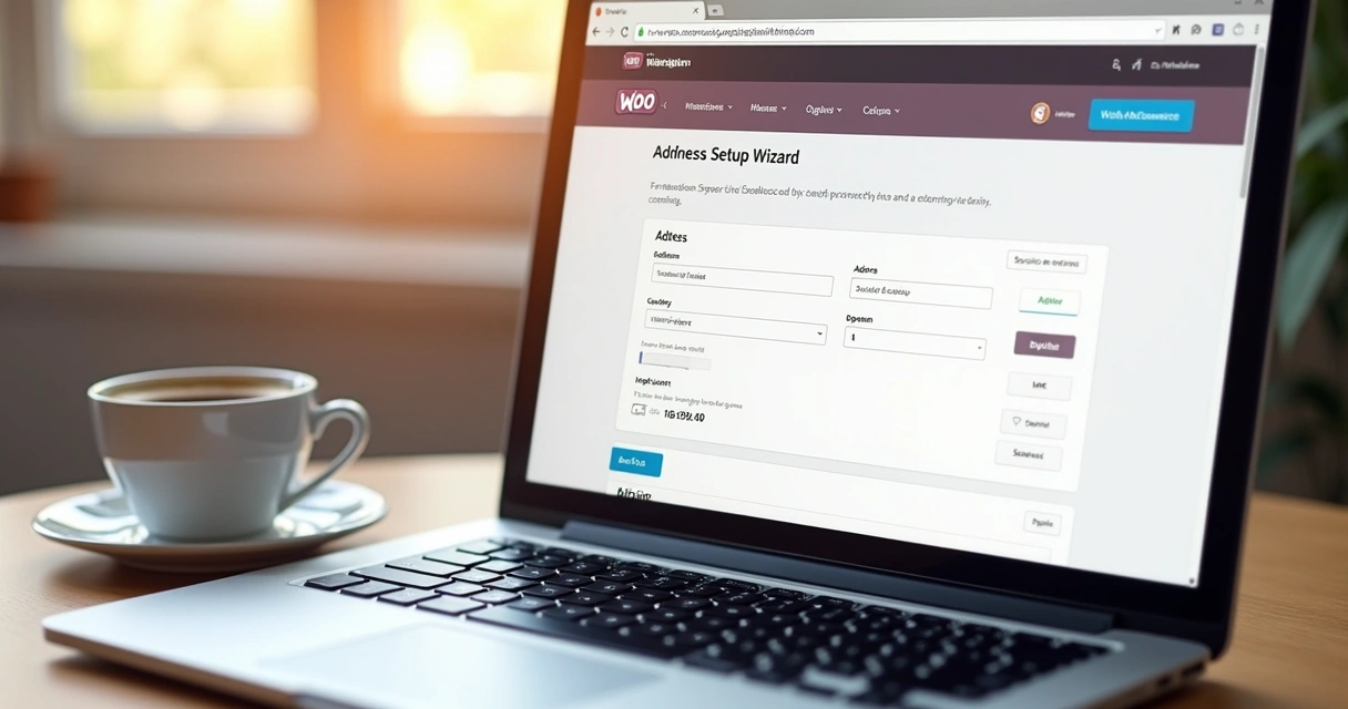 Configuração do WooCommerce no painel do WordPress