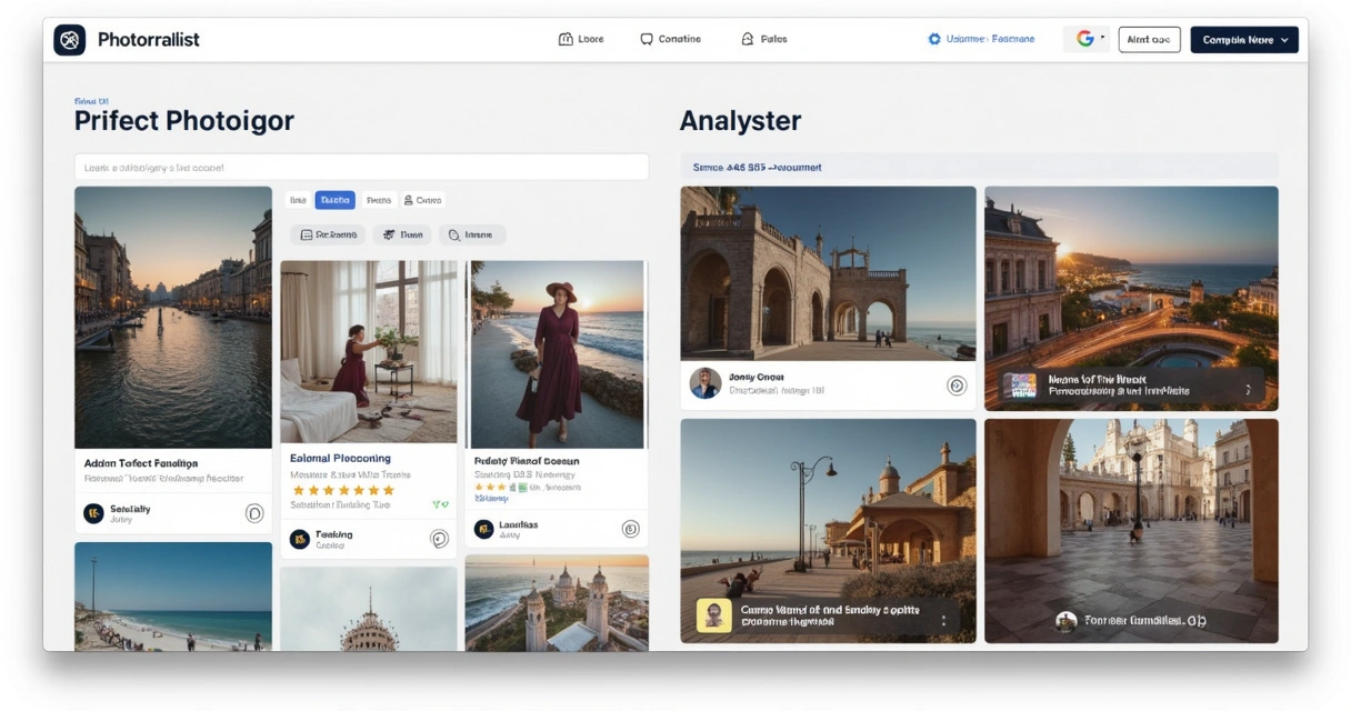 Site com widgets de redes sociais incorporadas e compartilhamento 