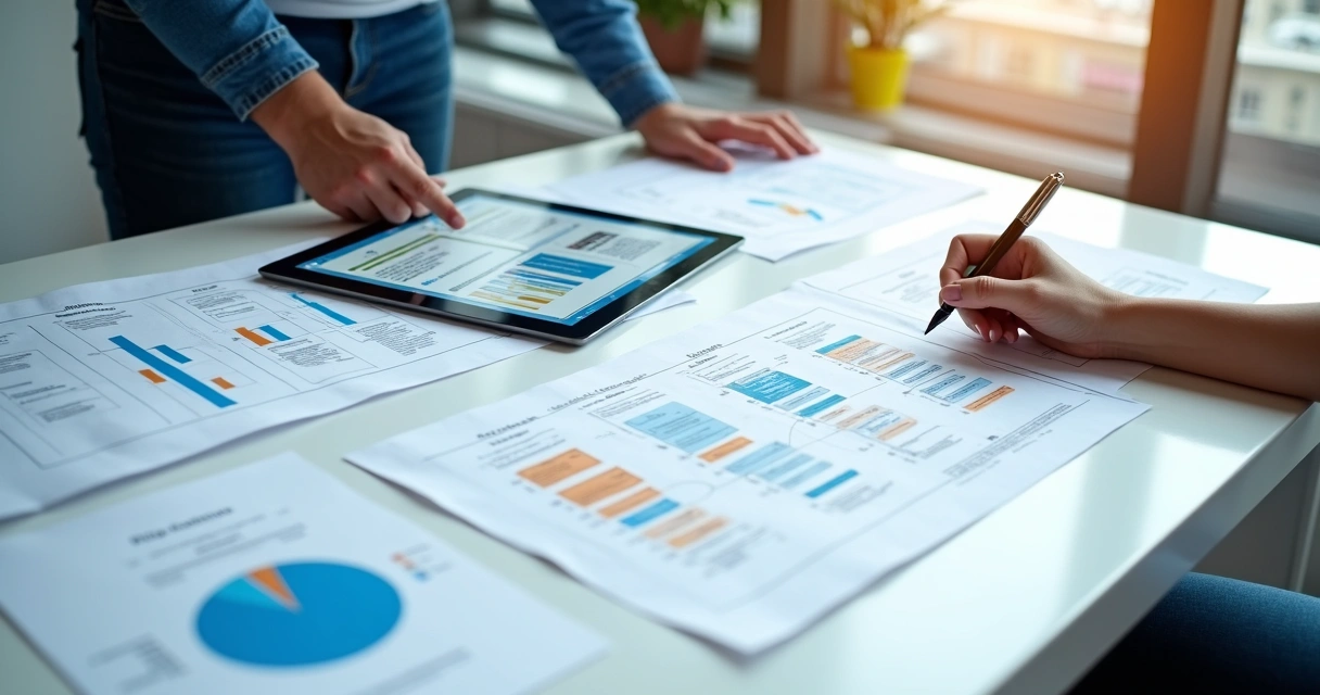 Protótipo de sitemap e wireframes de site para planejamento UX