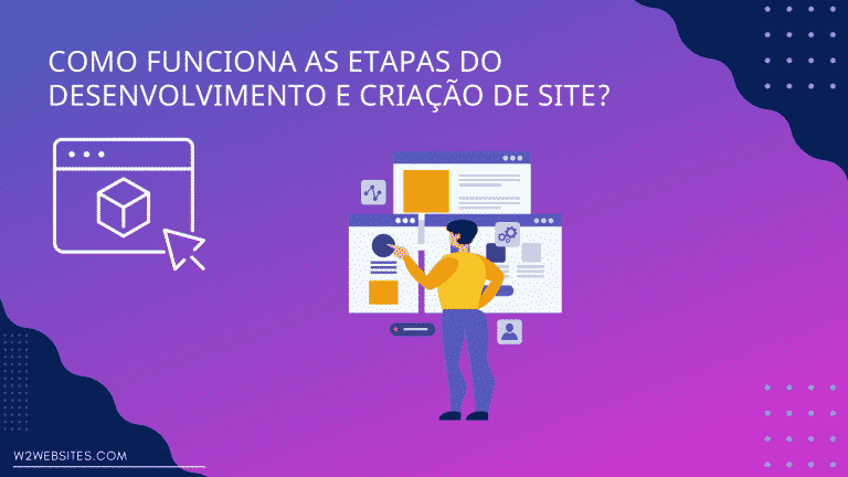Como funciona as etapas do desenvolvimento e criação de site