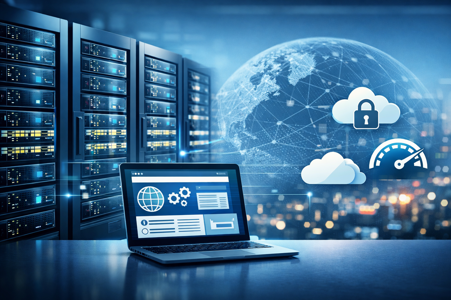 Hospedagem de site e servidores